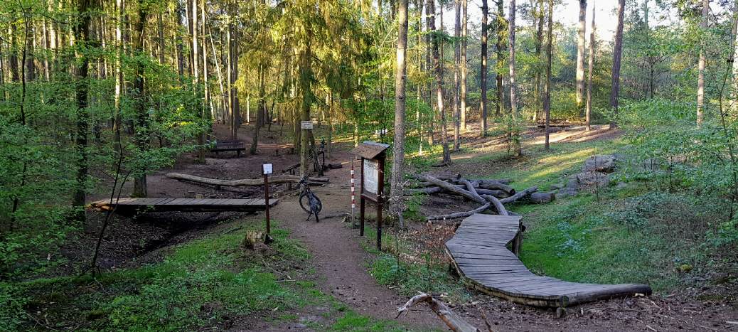 Grillhütte und Waldlehrpfad